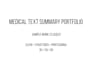 simplify and summarize medical texts clearly